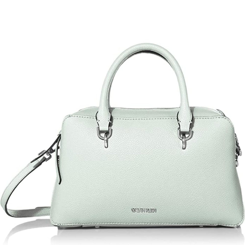 Calvin Klein Deandra Pebble Satchel